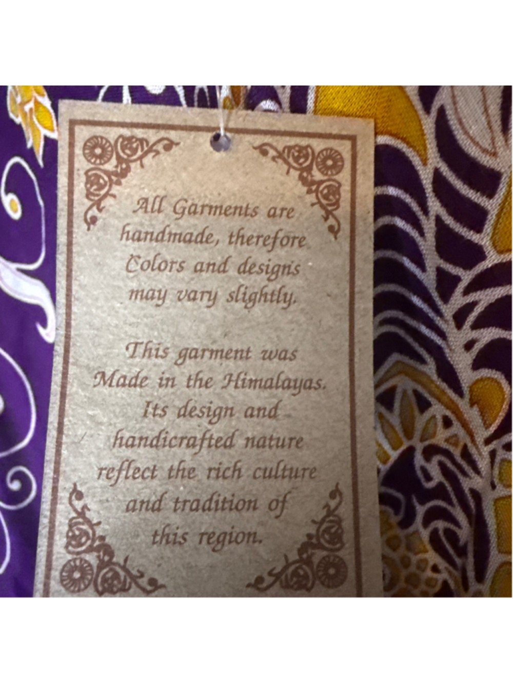 Women's Kathmandu Jumper Purple Yellow Floral - Picture 4 of 7